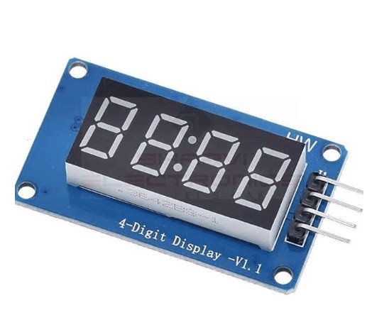 TM1637 - 4 DIGIT 7 SEGMENT